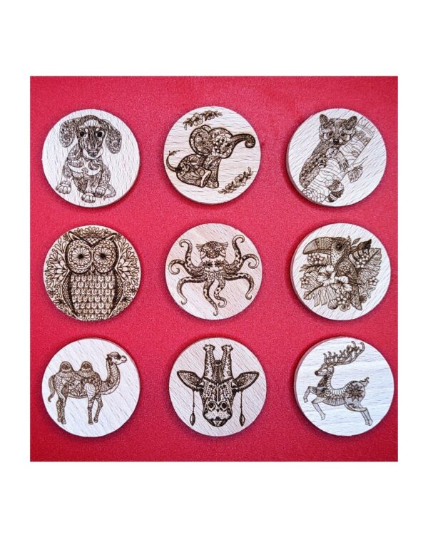 WoodGeocoin animaux