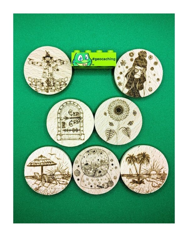 WoodGeocoin naturel